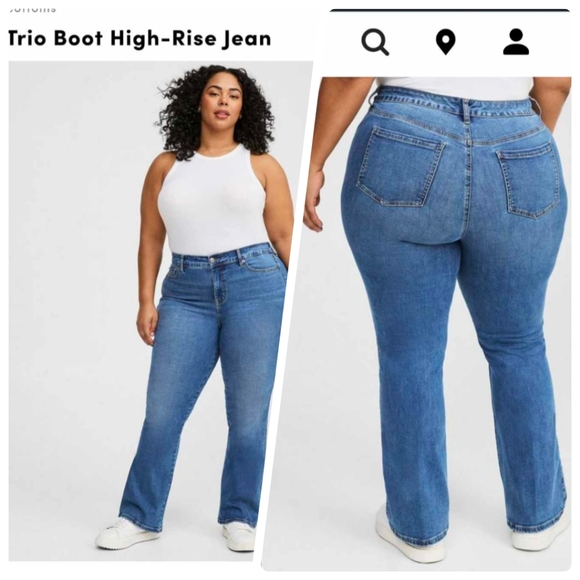 Torrid NWT Trio Fit High Rise Stretch Bootcut, fits sizes 10-14 - Picture 1 of 3